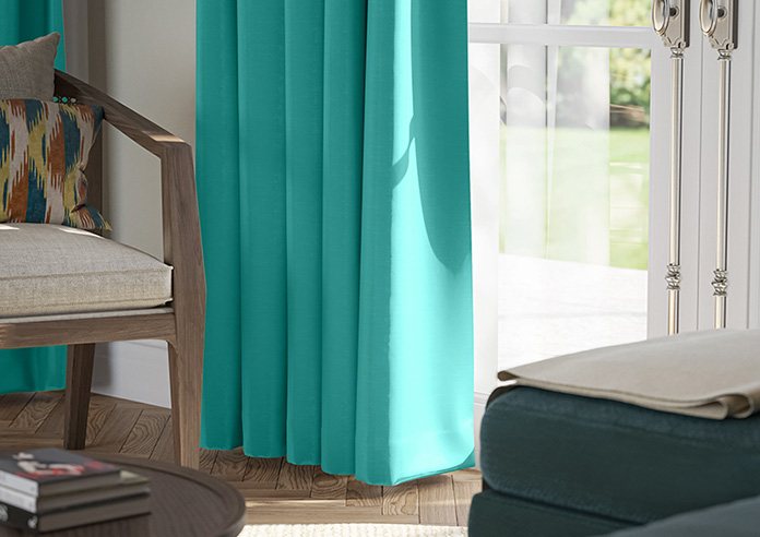 Kyoto Faux Silk, Orient - Made to Measure Curtains - Image 5